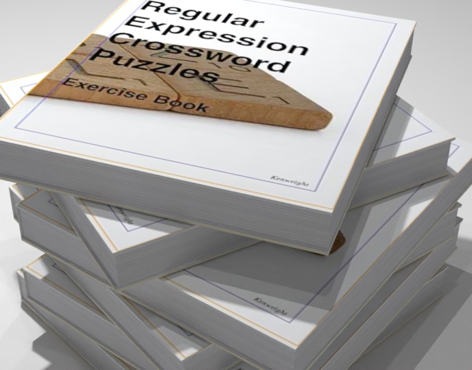 Regular Expression Crossword Puzzles: Exercise Book